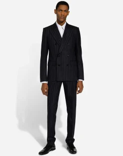 Double-breasted Sicilia-fit suit