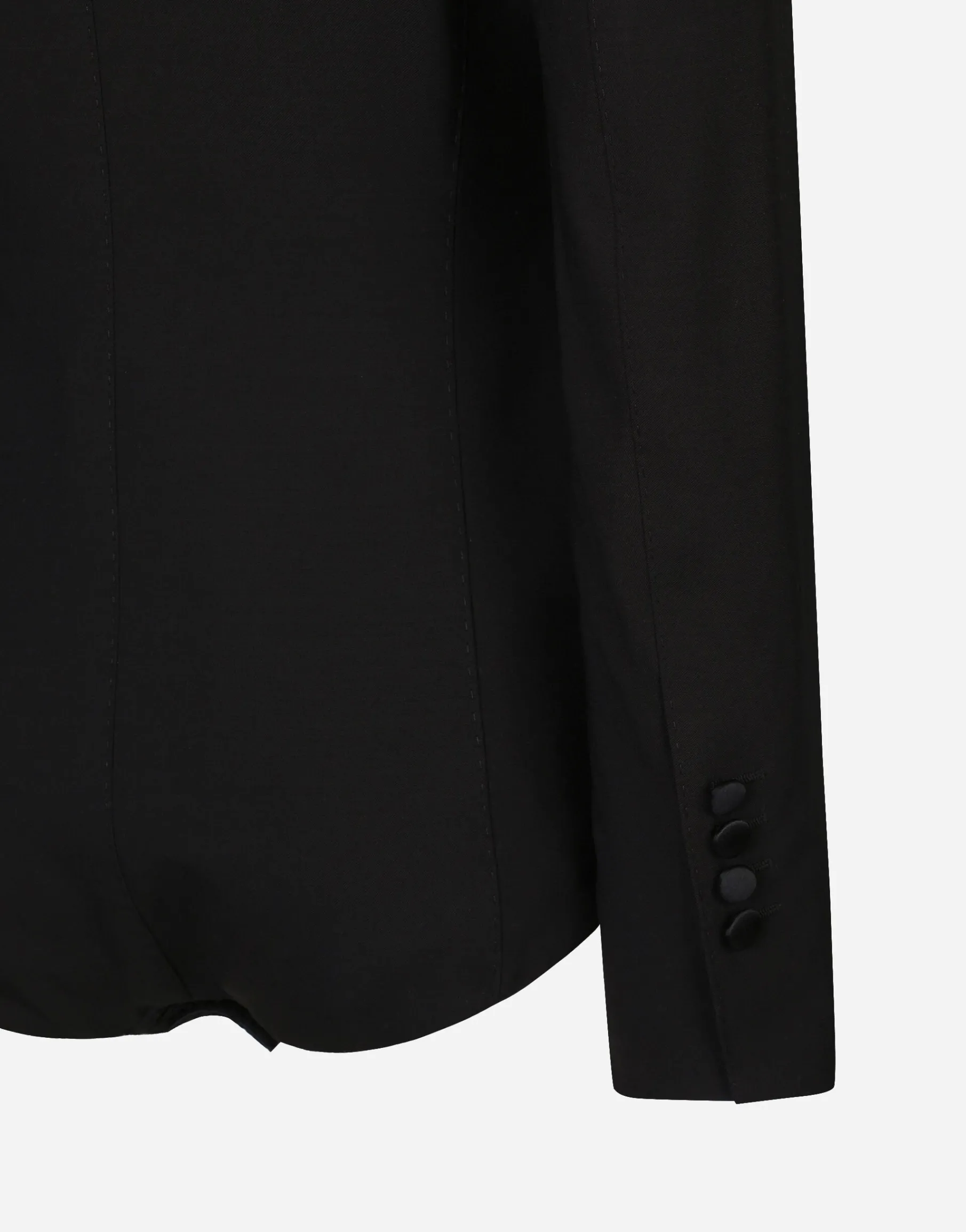 Double-breasted tuxedo jacket bodysuit
