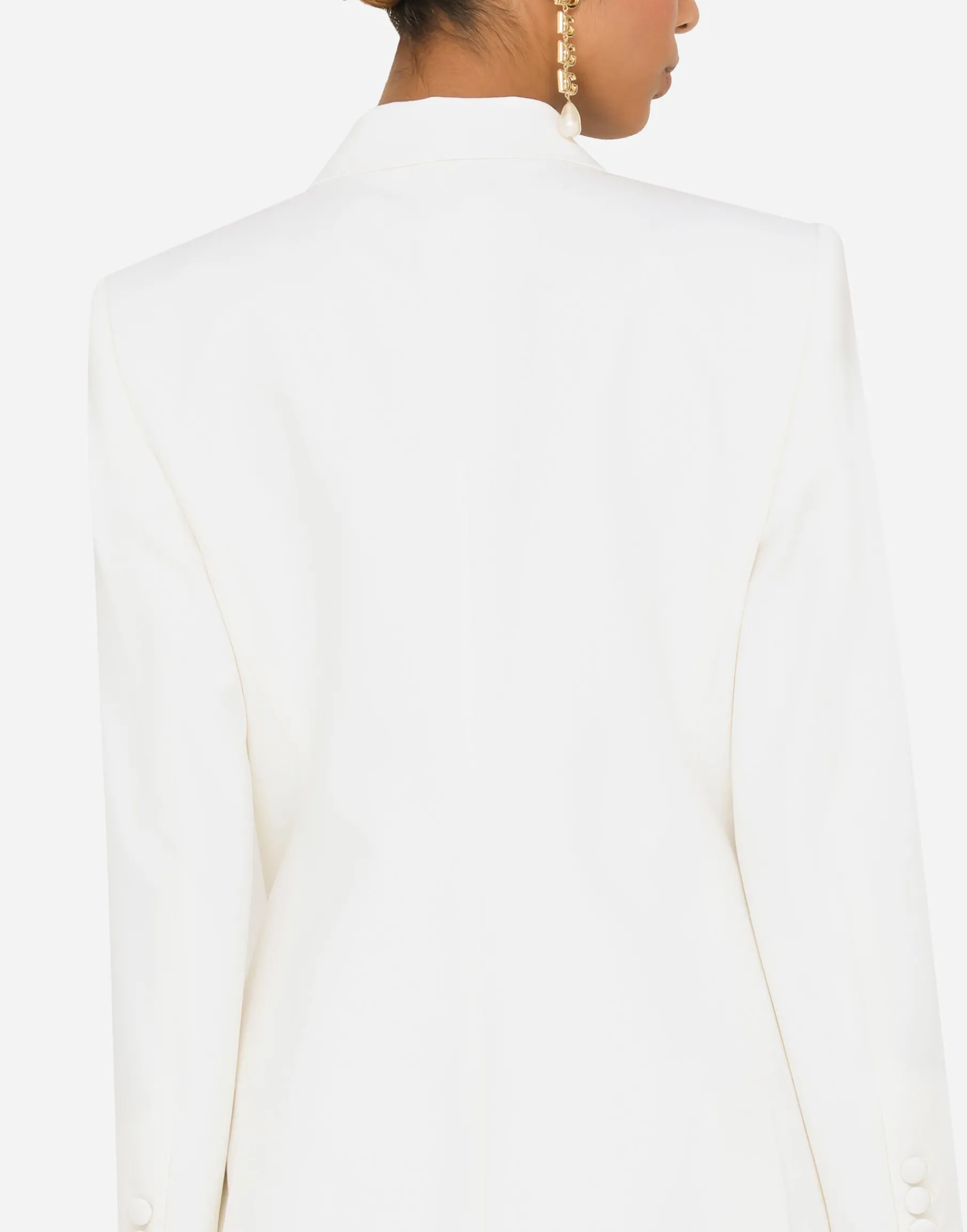 Double-breasted virgin wool jacket