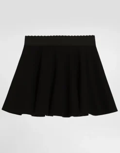 Double-face jersey skirt with DG logo