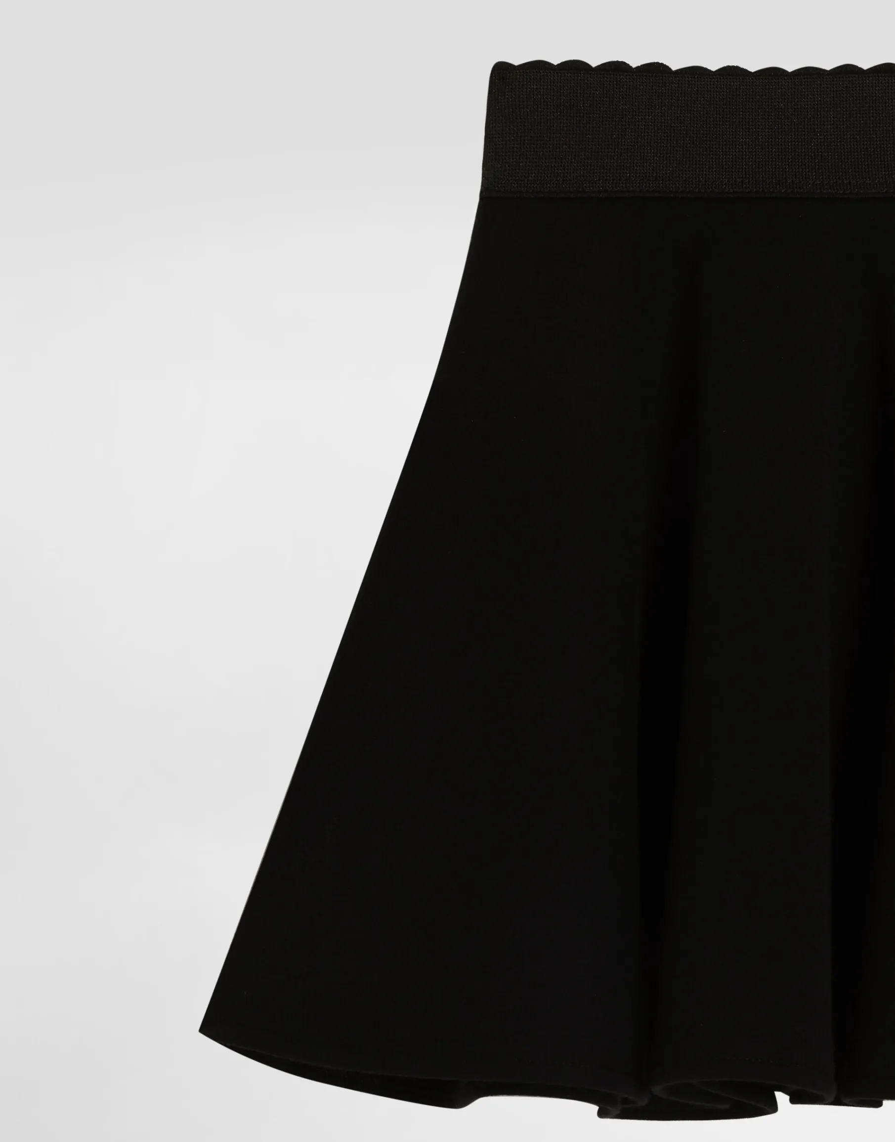 Double-face jersey skirt with DG logo