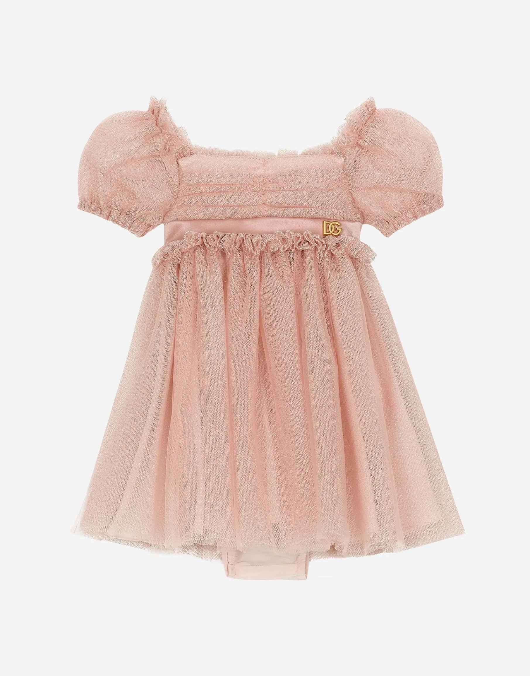 Dress with tulle bloomers