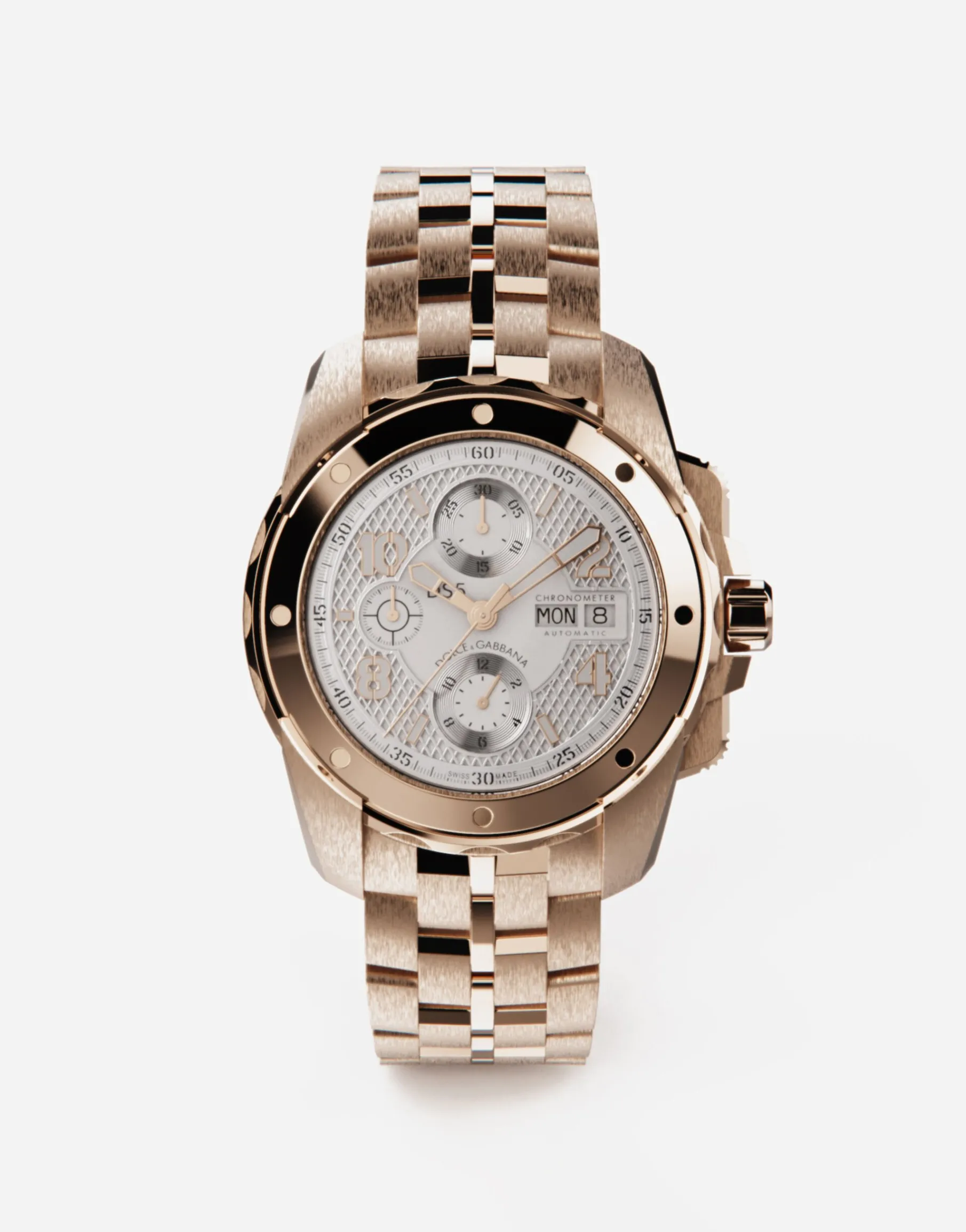 DS5 watch in red gold