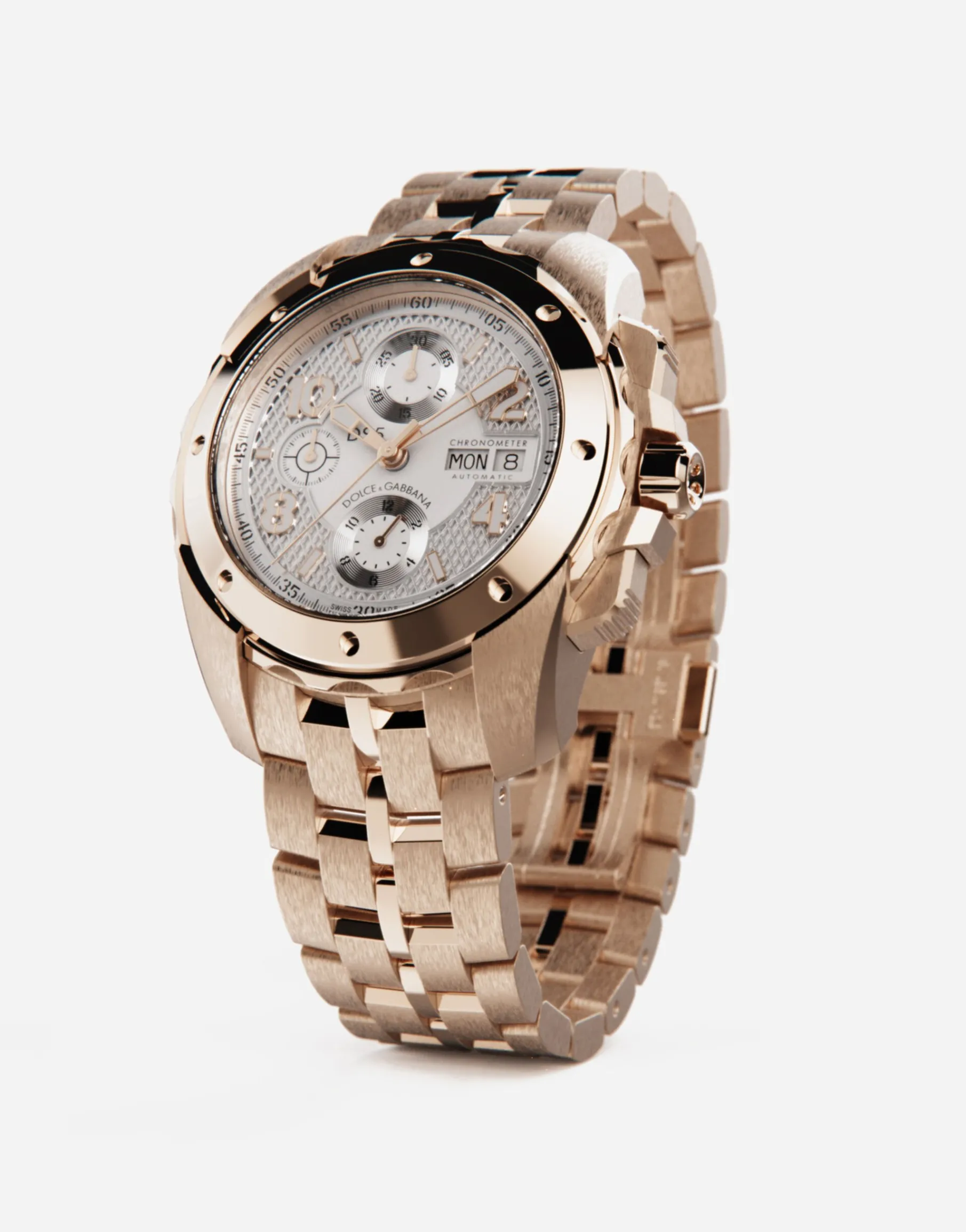 DS5 watch in red gold