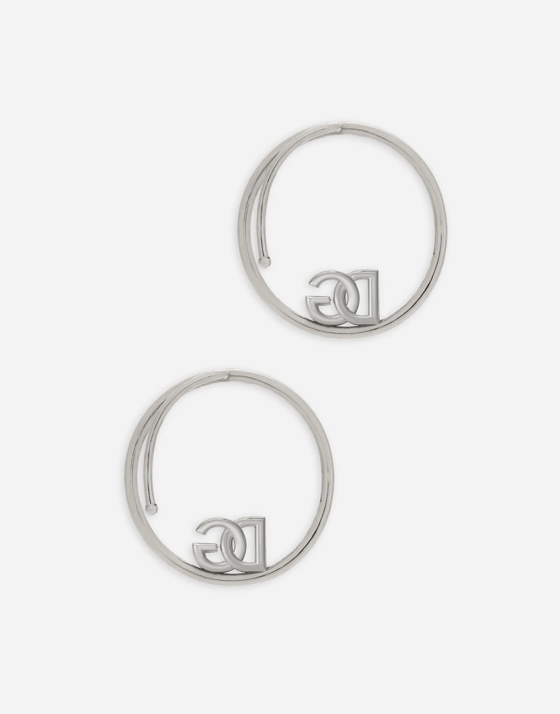 Ear cuff earrings with DG logo