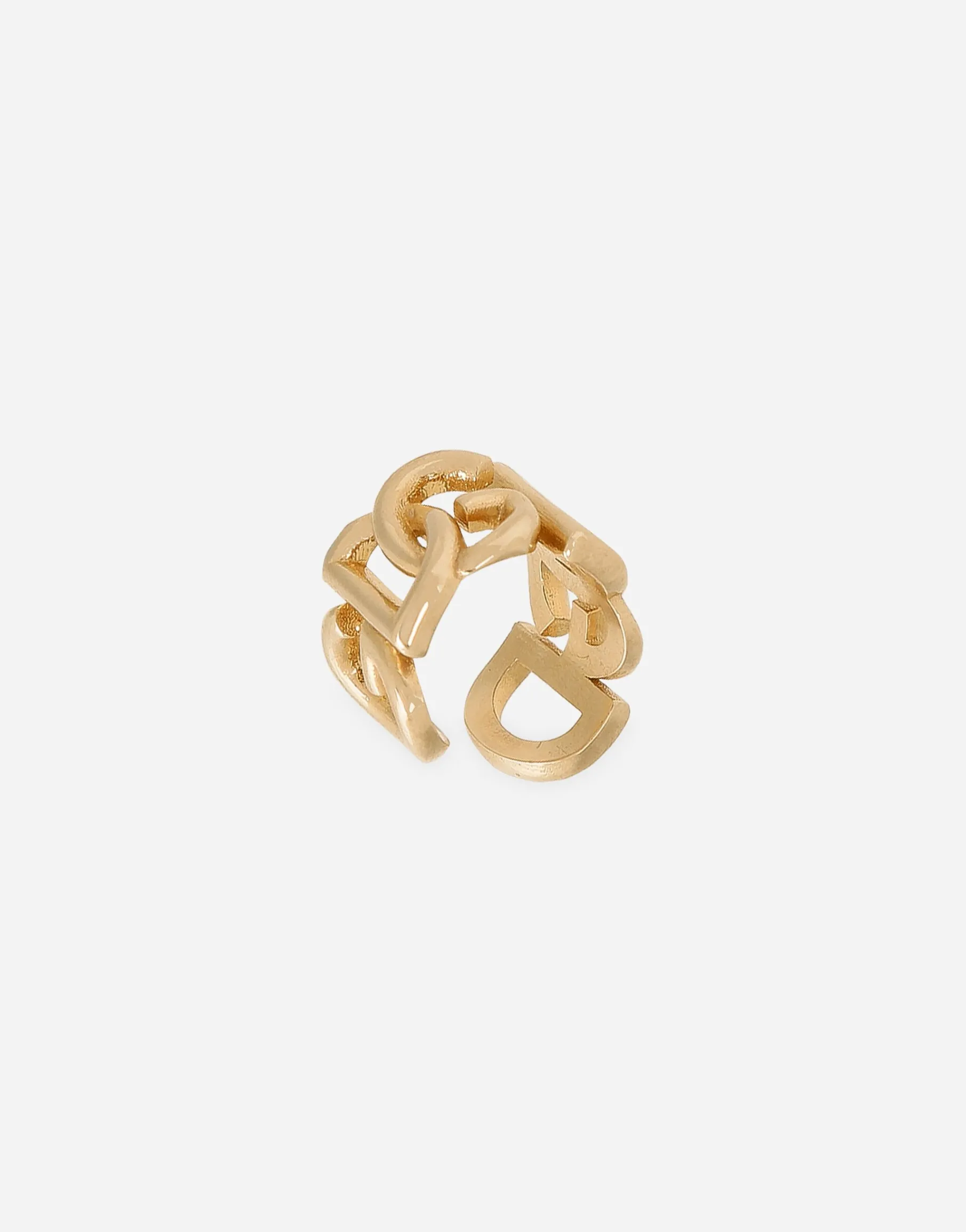 Ear cuff earrings with DG logo