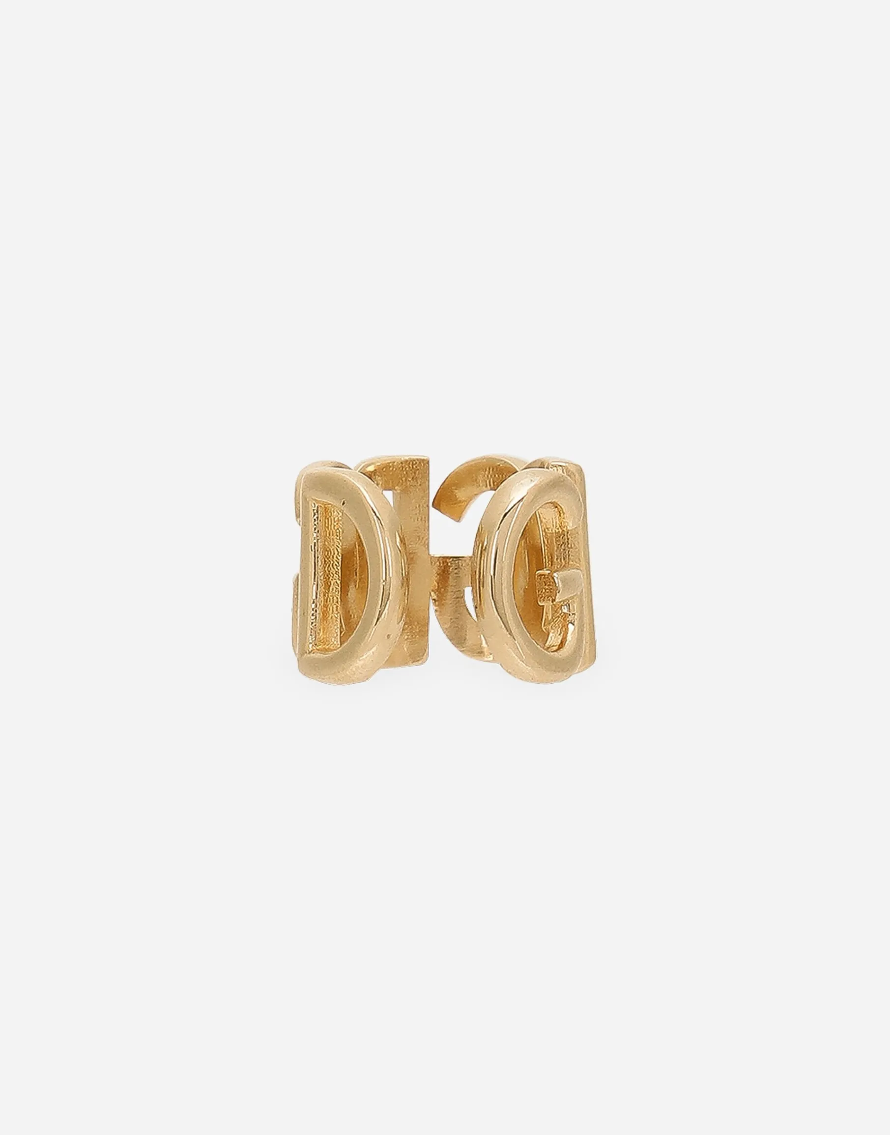 Ear cuff earrings with DG logo