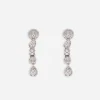 Easy Diamond earrings in white gold 18kt and diamonds pavé