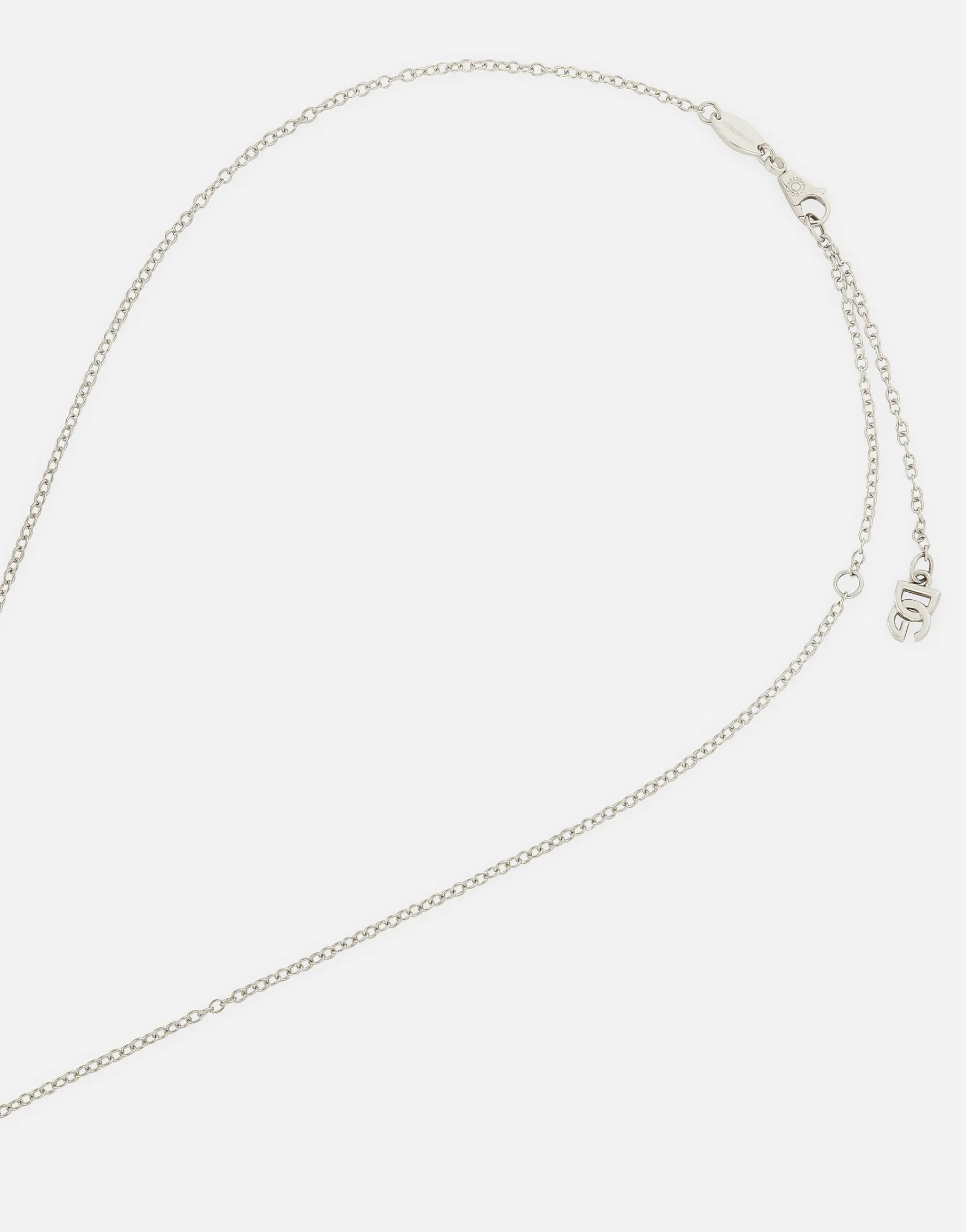 Easy Diamond pendant in white gold 18kt and diamonds pavé