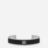 Enameled bracelet with DG logo