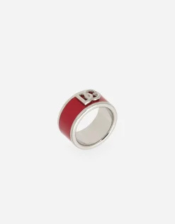 Enameled DG logo ring