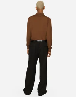 Extra-fine cashmere polo-shirt