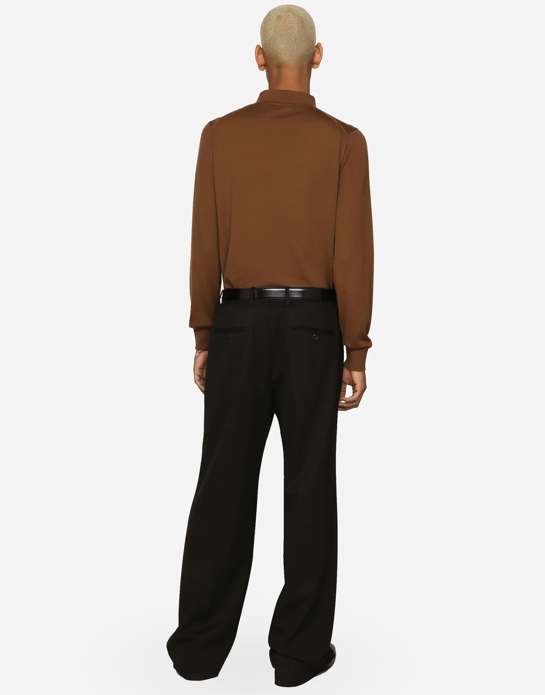 Extra-fine cashmere polo-shirt