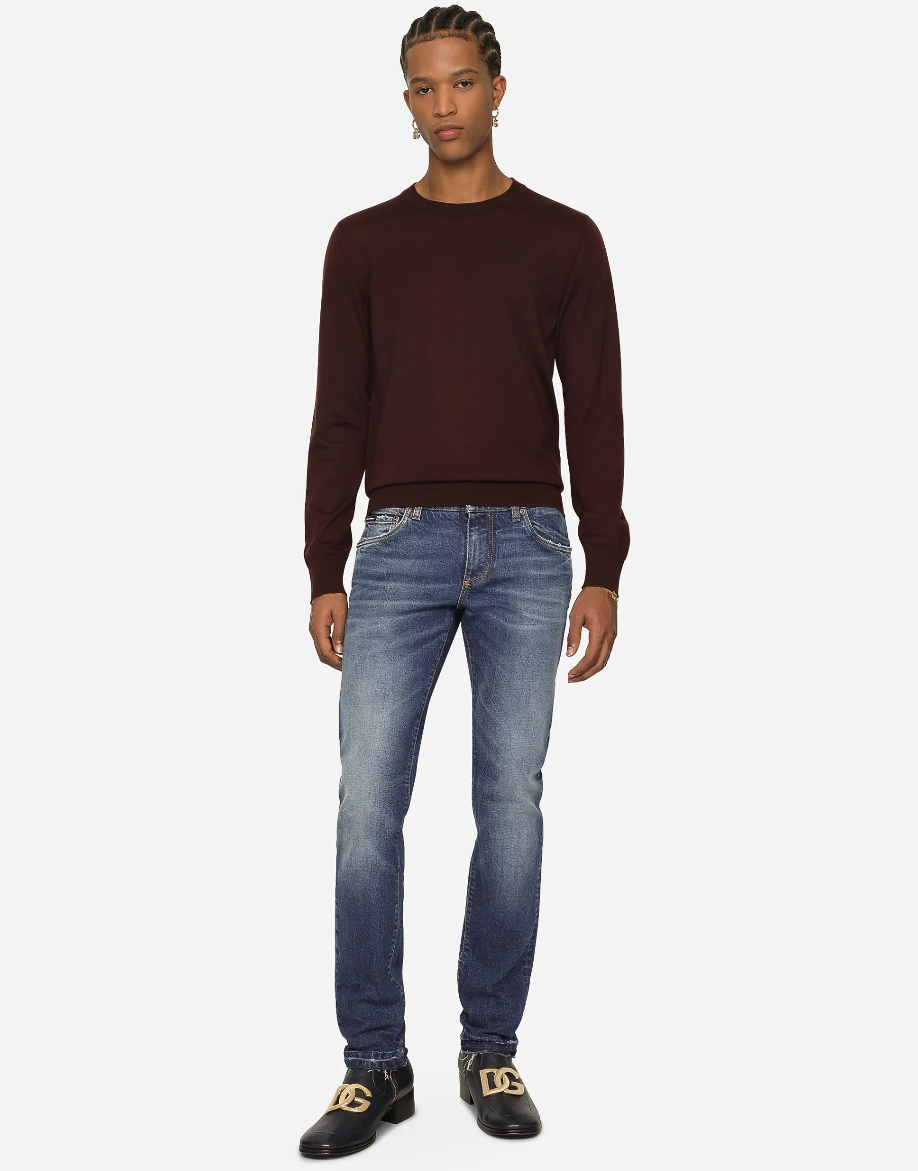 Extra-fine cashmere round-neck sweater