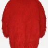 Faux fur coat