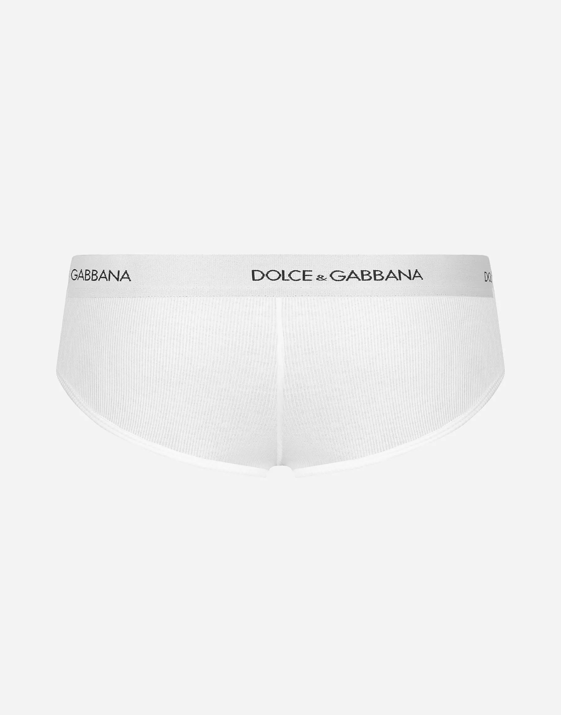Fine-rib cotton Brando briefs