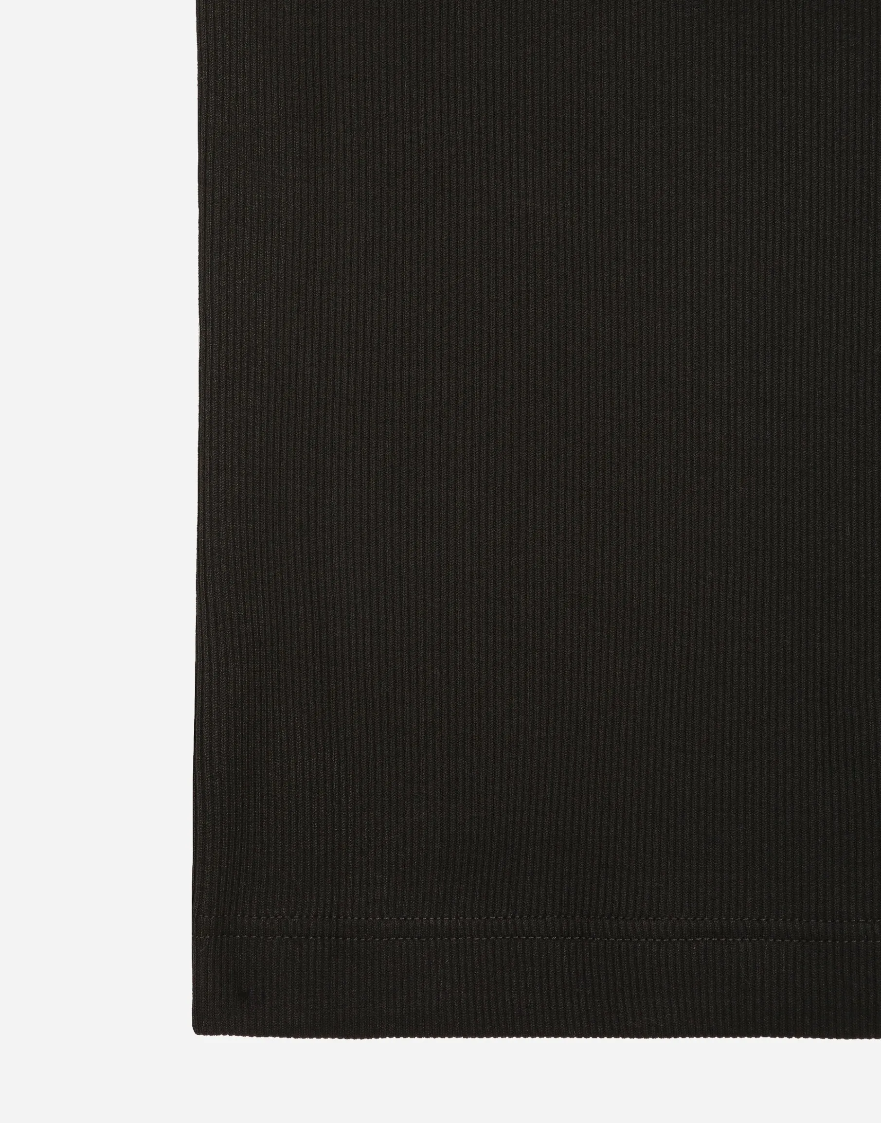 Fine-rib tank top