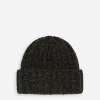 Fisherman’s rib-knit wool hat