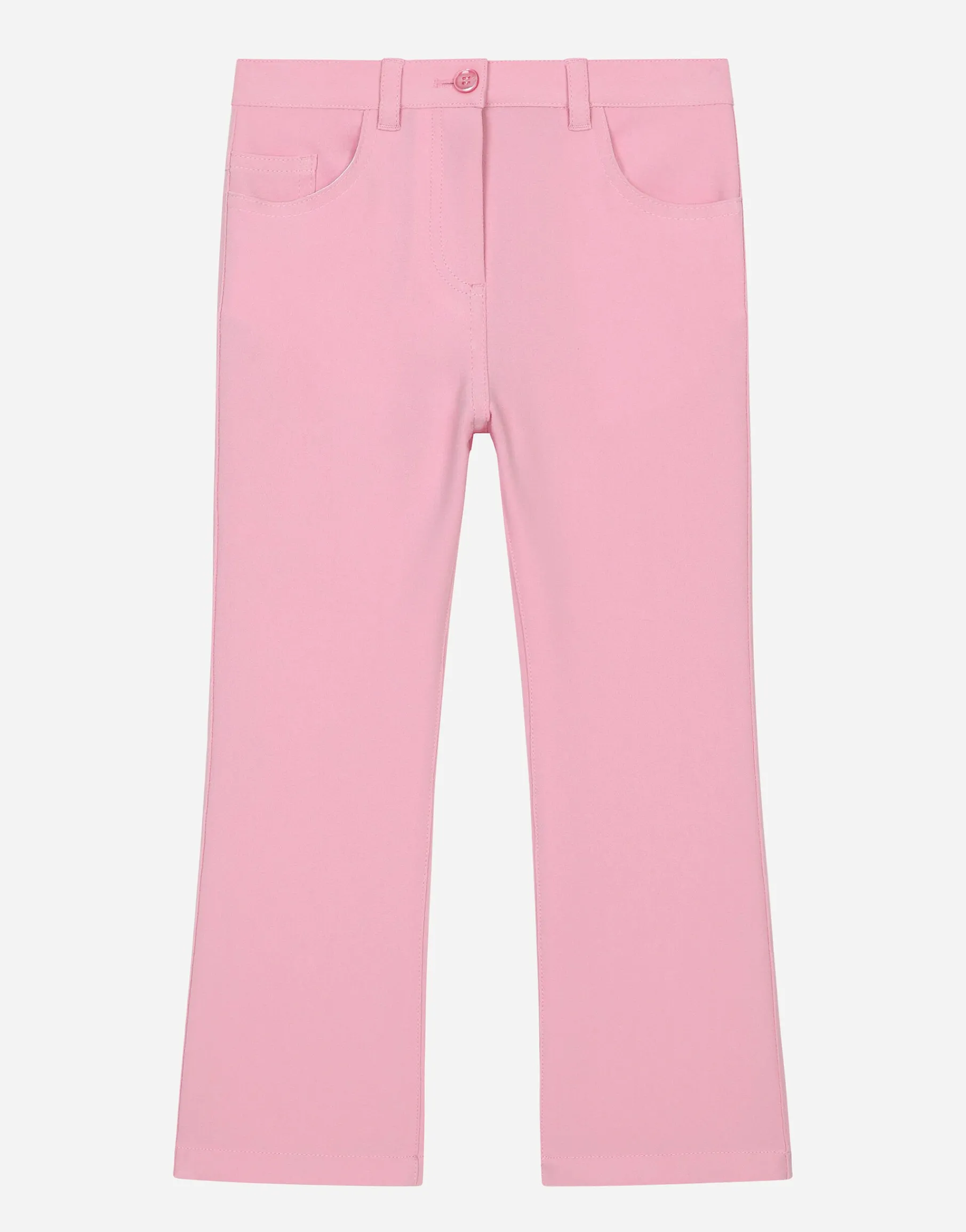 Flared cady pants with DG logo
