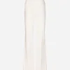 Flared drill pants