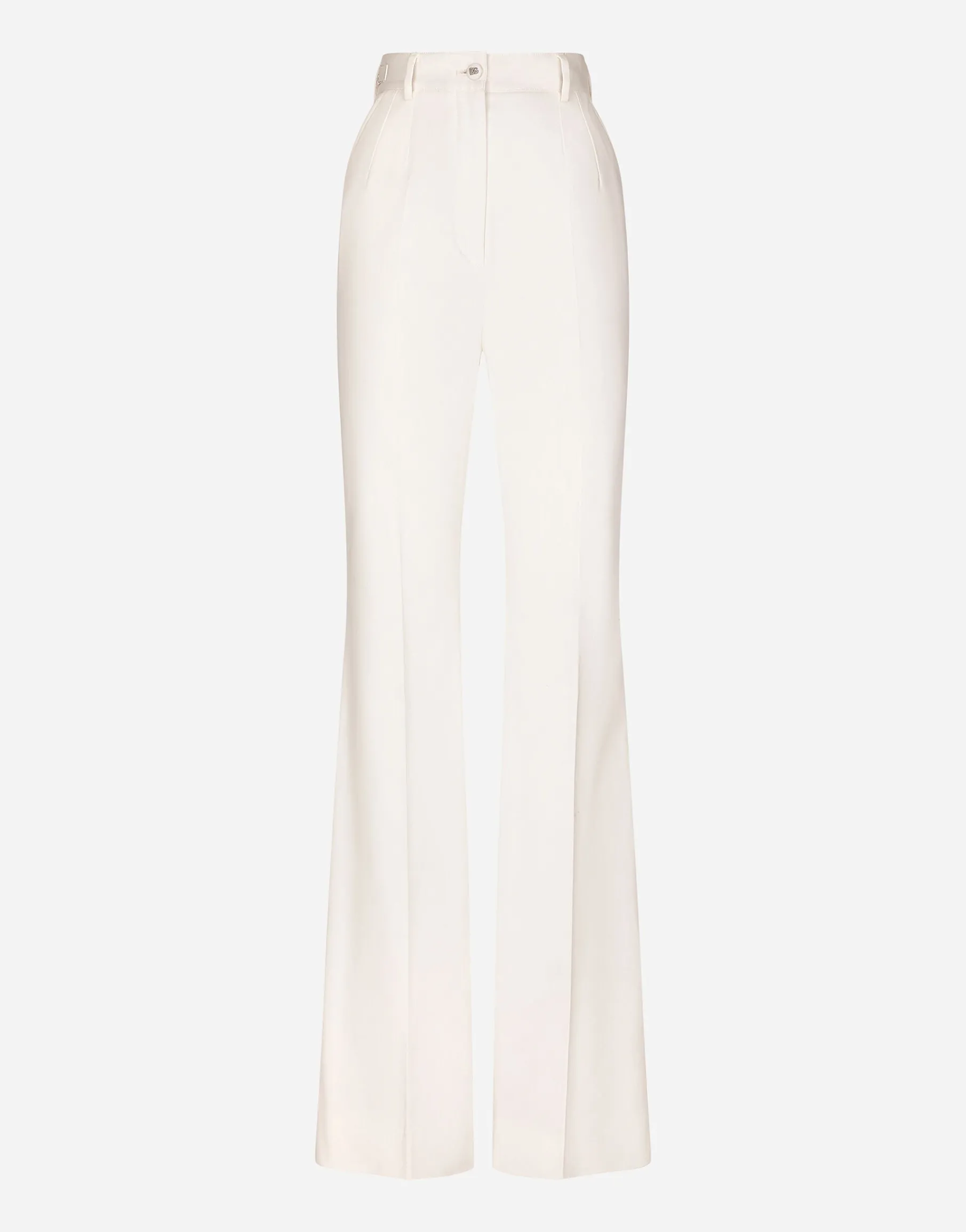 Flared drill pants