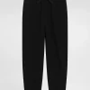 Fleece jogging pants with DG logo