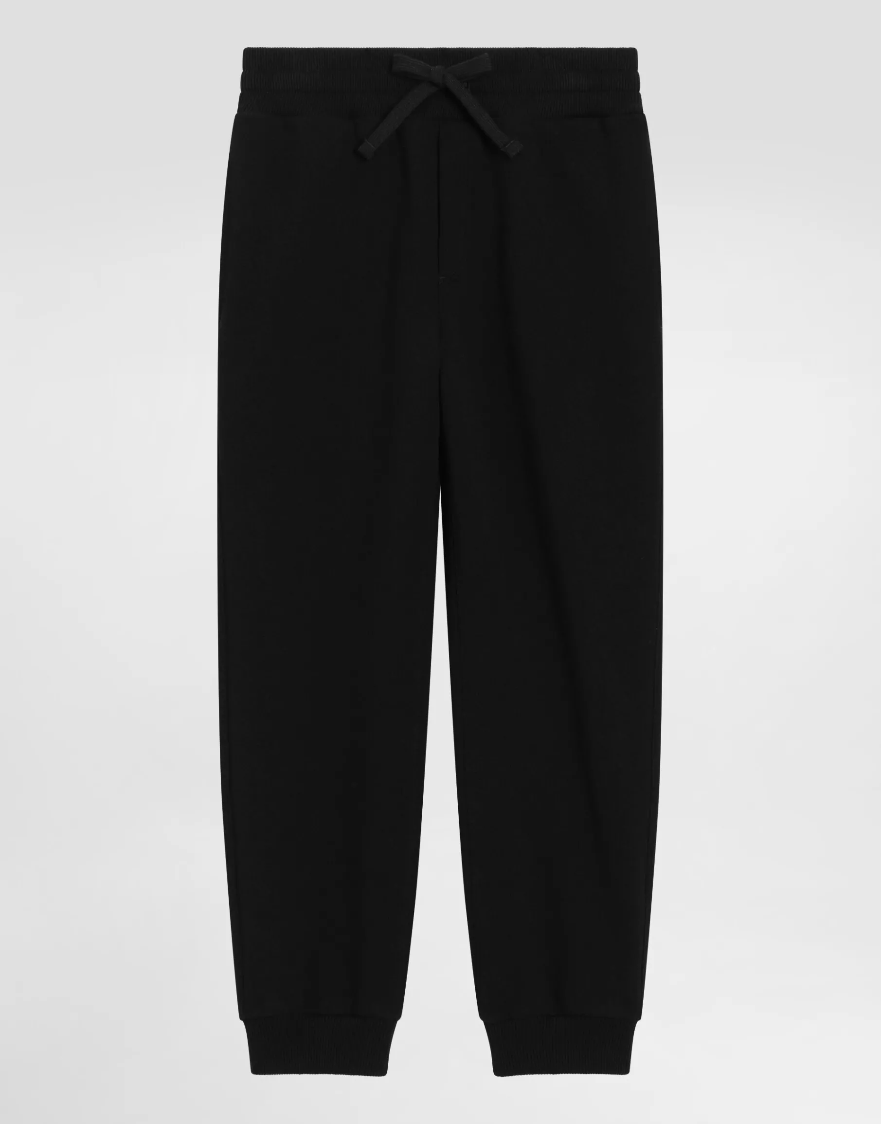 Fleece jogging pants with DG logo