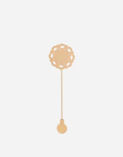 Floral enameled lapel pin