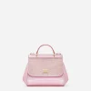 Foiled calfskin Sicily bag