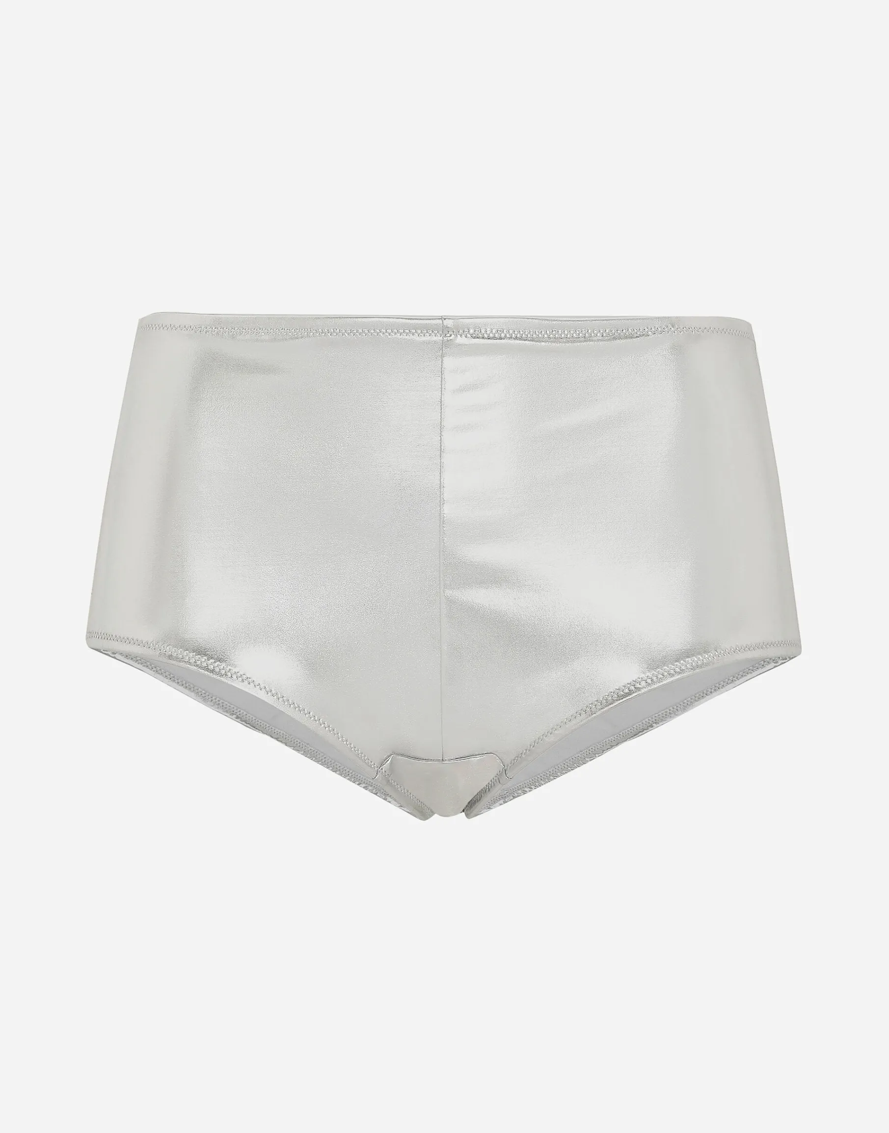 Foiled jersey low-rise panties