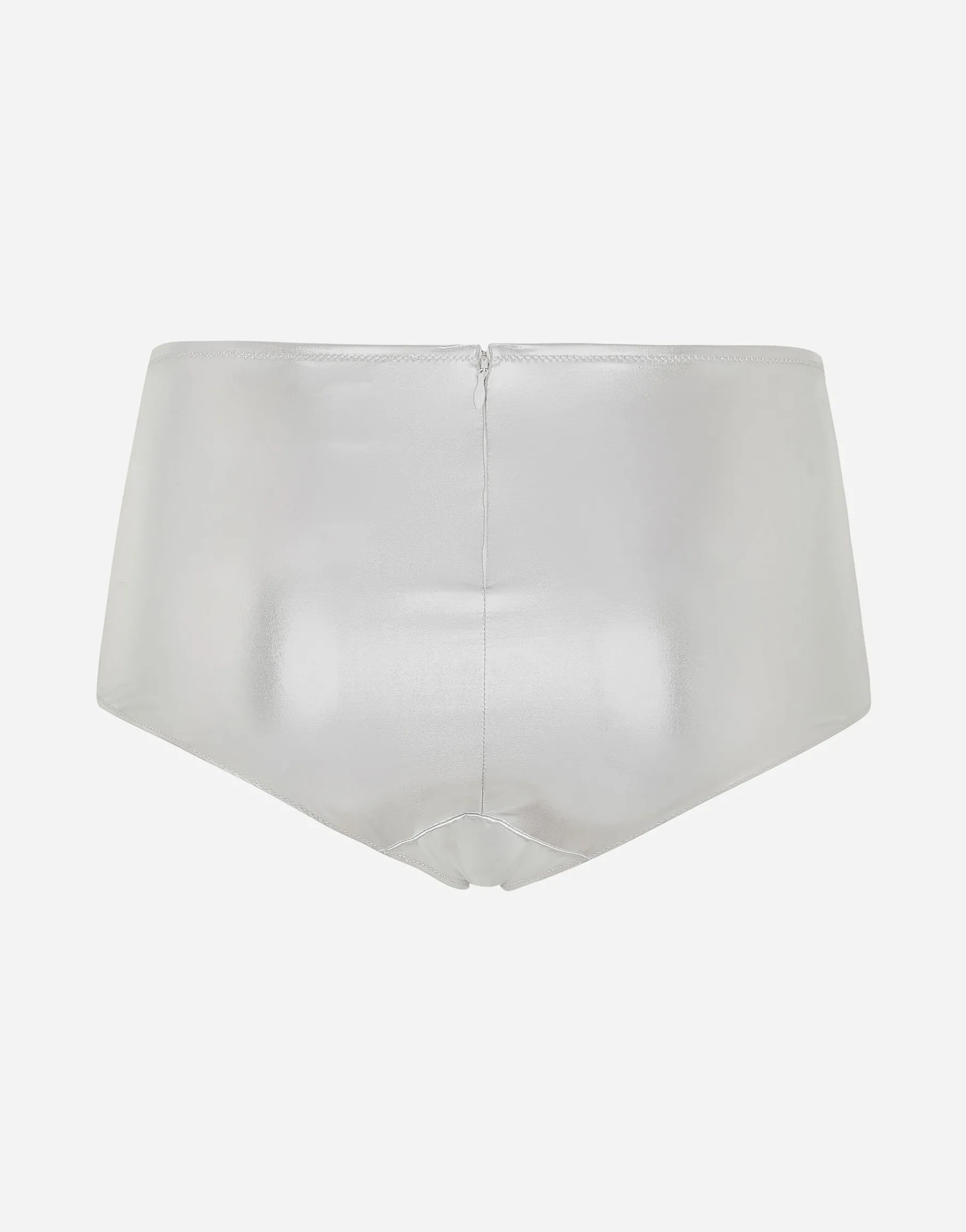Foiled jersey low-rise panties