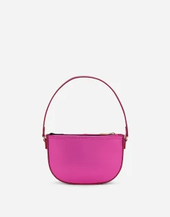 Foiled nappa leather shoulder bag