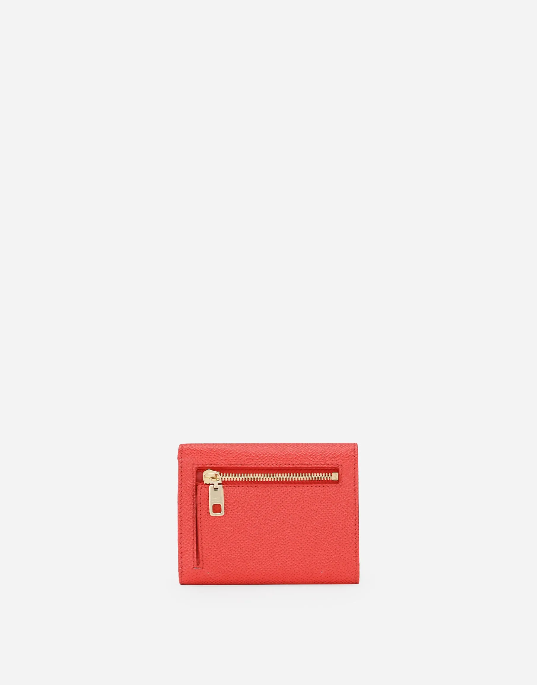 French flap wallet with tag