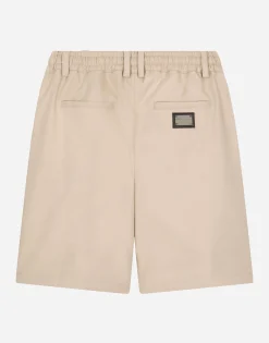 Gabardine shorts