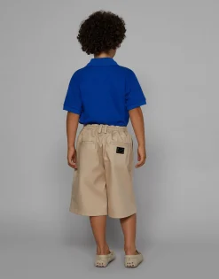 Gabardine shorts