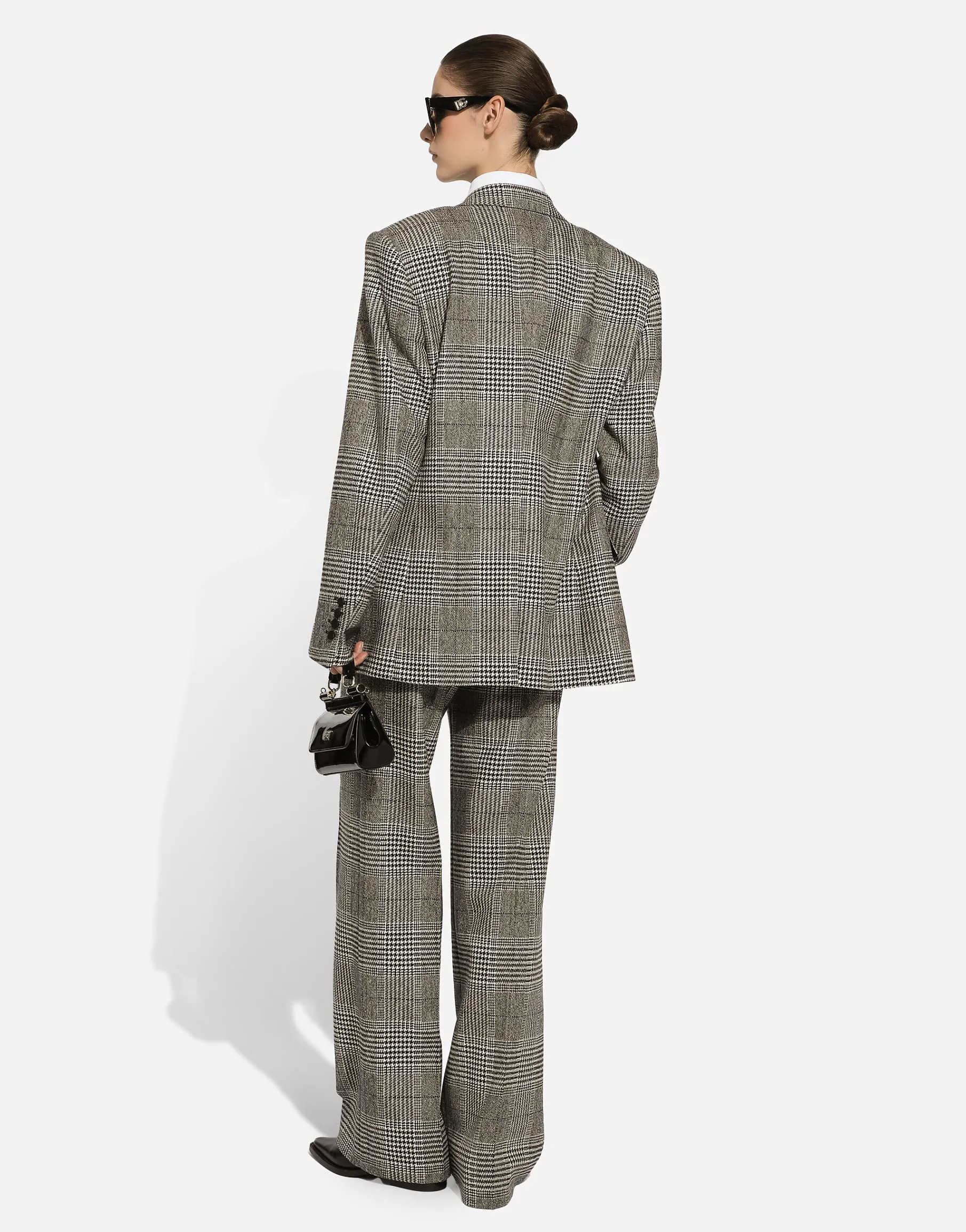 Glen plaid vest