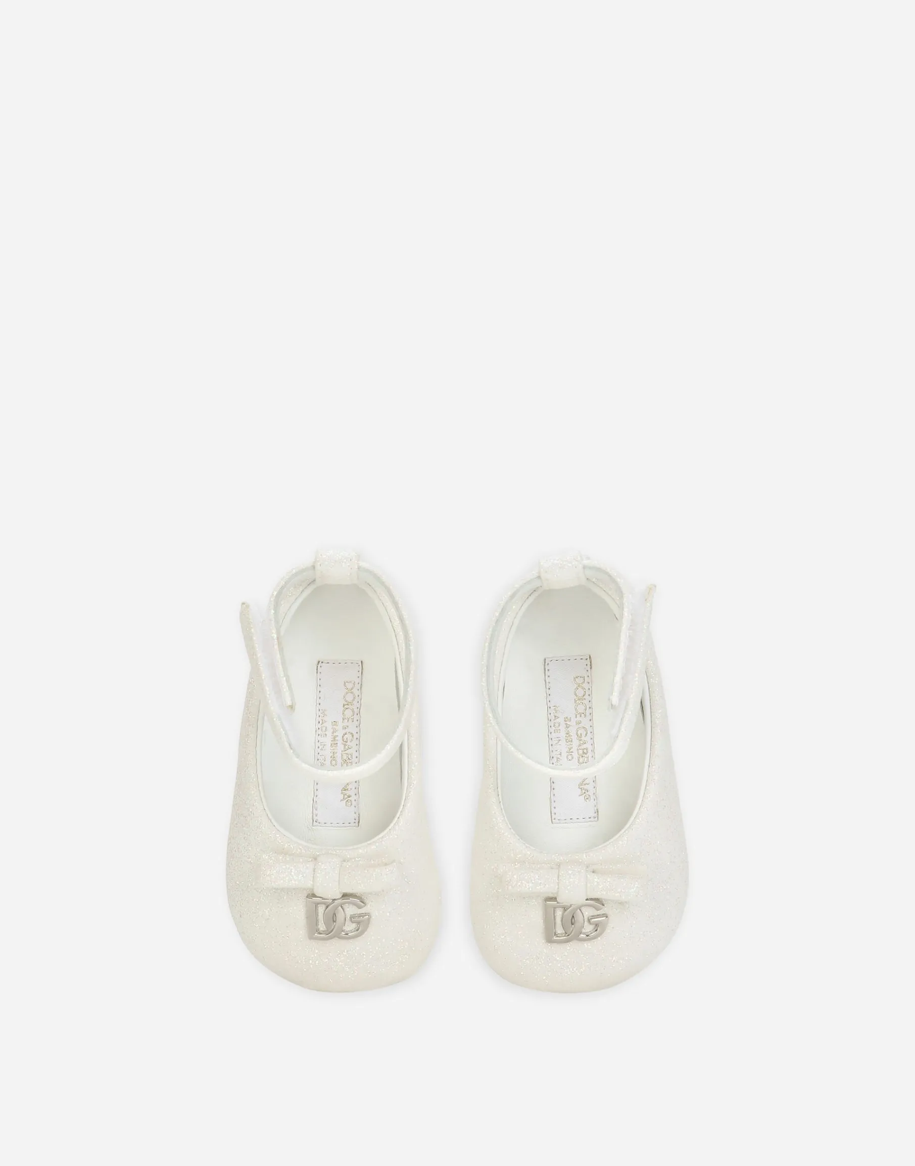Glittery ballet flats