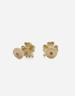 Good luck cufflinks in yellow gold