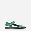 Gros-grain sandals