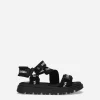Gros-grain sandals