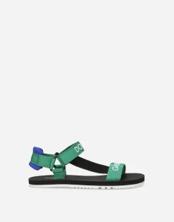 Gros-grain sandals