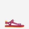 Gros-grain sandals