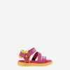 Gros-grain sandals