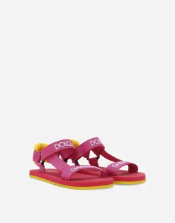 Gros-grain sandals