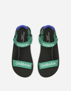 Gros-grain sandals