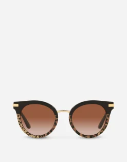 Half print sunglasses