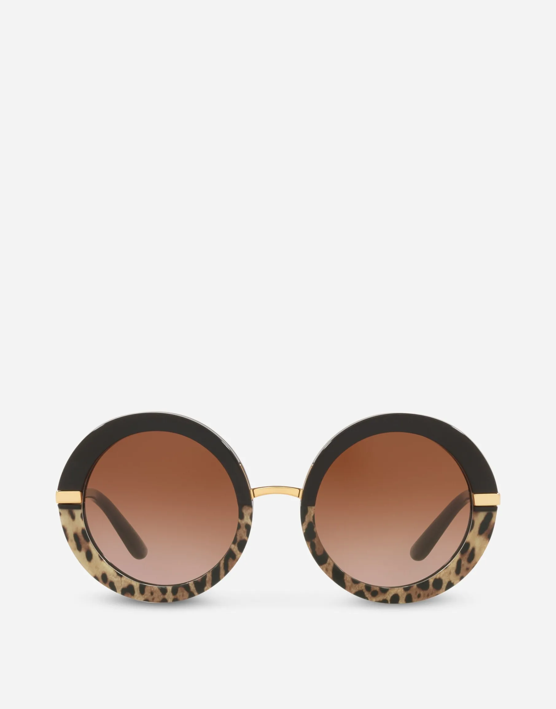 Half print sunglasses