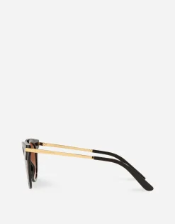 Half print sunglasses