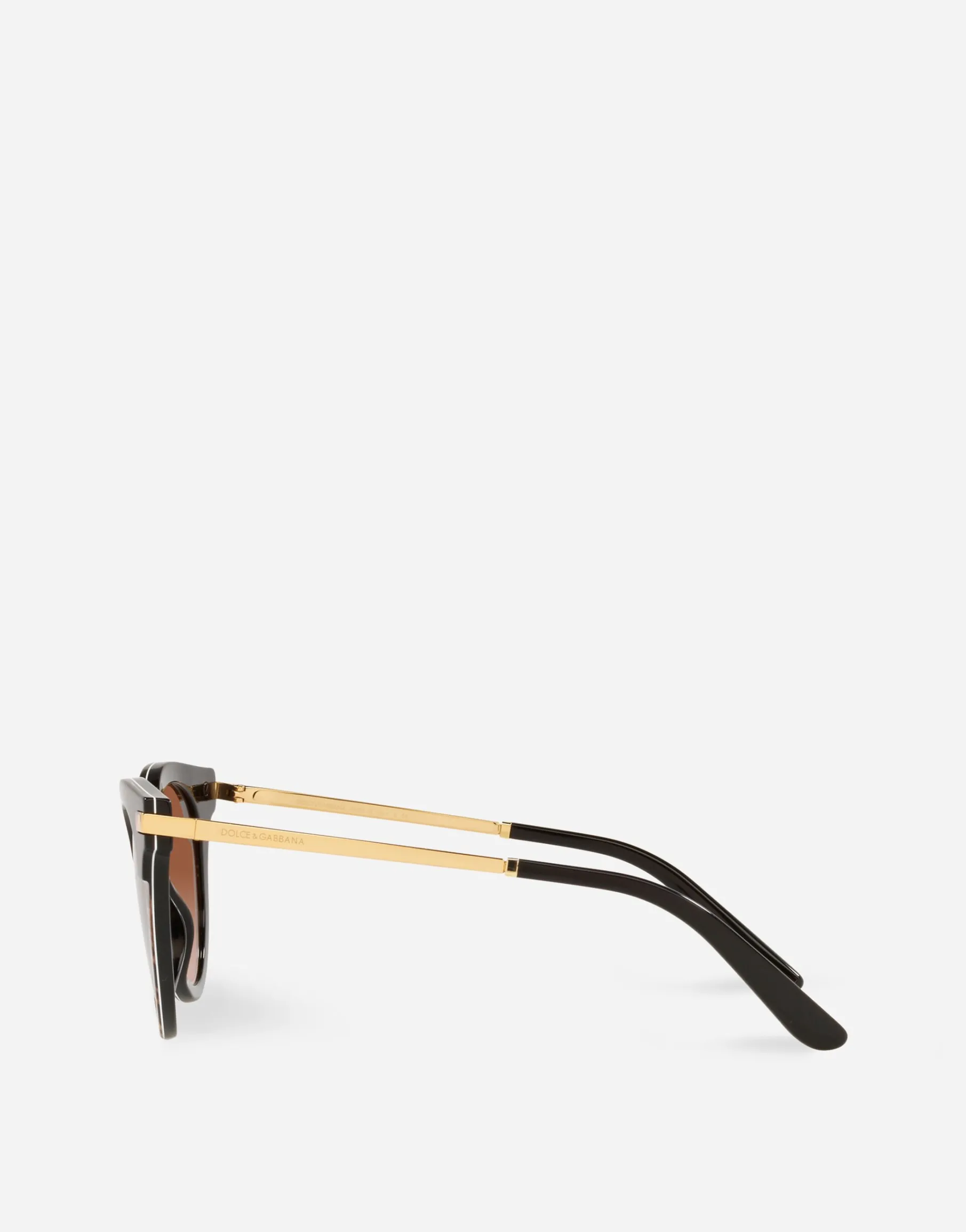Half print sunglasses