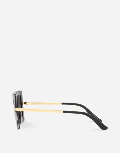 Half print sunglasses